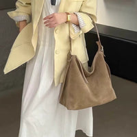 Womens Stylish High-Capacity Commuter Shoulder Bag