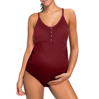 One-piece Swimsuit Simple Design Beach Triangle Style