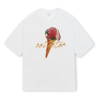 Men's Cartoon Ice Cream Short-sleeved T-shirt