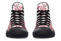 Printed Couple High Top Canvas Shoes
