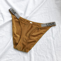 Sexy Rhinestone Fitness Sports Hip Lifting Briefs