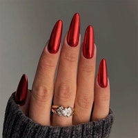 Electroplated Almond Wear Armor European And American Fashion Fake Nail Patch