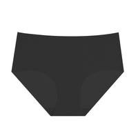 Cross-border Sports Mid-high Waist Traceless Panties Ice Silk Belly Contracting Hip Lifting
