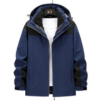 Waterproof Three-in-one Warm Workwear Embroidery