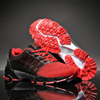 Men's Breathable Lightweight Flying Knit Shoes Sports Casual Shoes