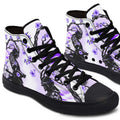 Fashion Printed Couple High Top Canvas Shoes