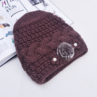 Plush Warm Mother In Law Knitted Hat