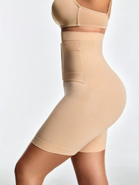 Adjustable 3-Level Closure Shapewear Shorts - Tummy & Waist Control With Natural Butt-Lift