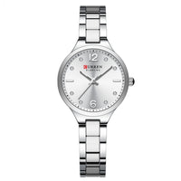 Simple Small Dial Waterproof Quartz Womens Watch