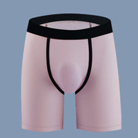 Men's Ice Silk Plus Size Breathable Boxers