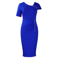 New Elegant Beaded High-Waist Bodycon Office Lady Pencil Dress