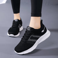 Women's Soft Bottom Mesh Sports Casual Non-slip Travel Shoes