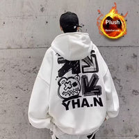 Oversized Fleece-Lined Heavyweight Hoodie From A Trendy American Brand Versatile And Stylish