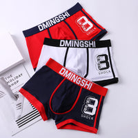 Personality Printed Letter Boys' Boxer Shorts