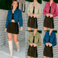 Casual All-match Loose-fit Shirt With Two Pockets
