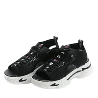 Hollowed Mesh Shoes Breathable Comfortable Platform Platform Leisure