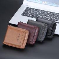 Business Retro Multi Card Slots Wallet Men