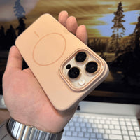 Soft Fine Circle Magnetic Phone Case