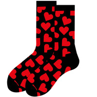Animal Mid-calf Length Socks Geometric Men's Socks Tide