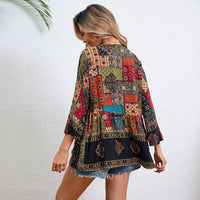 Seaside Vacation Women's Printed Top