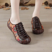Womens Fashionable Printed Casual And Durable Sneakers