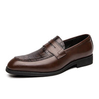 Fashion Pointed Toe Trend British Men's Wedding Shoes