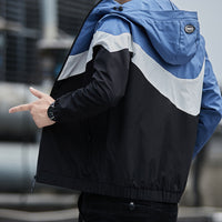 Men's Thin Coat Hooded Trendy Brand