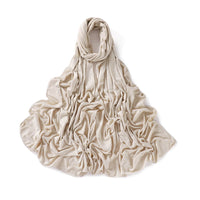 56 Colors Solid Color Modal Scarf Small Size Monochrome Jersey Veil Mercerized Cotton Scarf