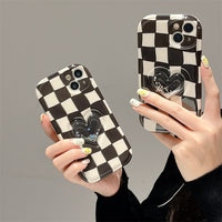 Quicksand Love Chessboard Checker Phone Case