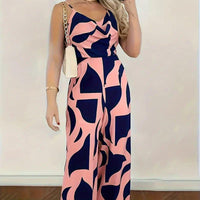 Fashion Trend Polyester Fiber Women's Jumpsuit