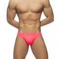 Men's Low Waist Lace Solid Color Nylon Swimming Trunks