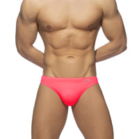 Men's Low Waist Lace Solid Color Nylon Swimming Trunks