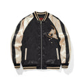 Mens Loose Fit Polyester Embroidered Chinese Style Jacket