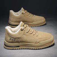 Men's Fashion Casual Fleece Thickening Warm Shoes