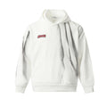 Spray Painting Dirty Hooded Loose Sweater Men
