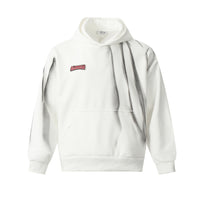 Spray Painting Dirty Hooded Loose Sweater Men