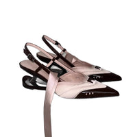 New Special-interest Design Special-shaped Root Lace-up High Heels Female