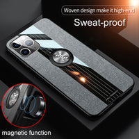 Fabric Ring Type Mobile Phone Case