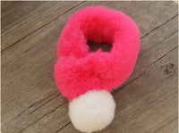 Christmas Bib Ornament Decoration Pet Saliva Towel Winter Warm Scarf