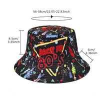 Spring Printed Fisherman Hat Reversible Bucket Hat