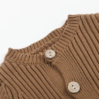 Knitted Sweater Baby Bodysuit One-piece Baby Wear