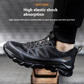 Anti Smashing And Puncture Lightweight Soft Soled Steel Toe Work Shoes