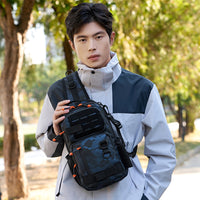 Multi-functional Fishing Single Rod Fishing Outdoor Sports Crossbody Bag