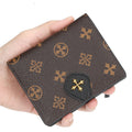Multi-position Old Pattern Zipper Card Holder