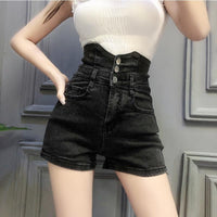 High Waist Slimming Net Red Casual Light Color Denim Waist