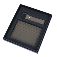 Genuine Leather Creative Leather Keychain Certificate Card Holder
