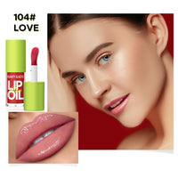 Moisturizing And Nourishing Lip Lacquer Transparent Oil Doodle Glass