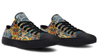Fashion Printed Couple High Top Canvas Shoes