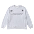 Dark Letters Printed Crew Neck Sweatshirt Men