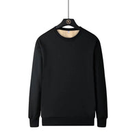 Men's Warm Lambswool Casual Hoodie